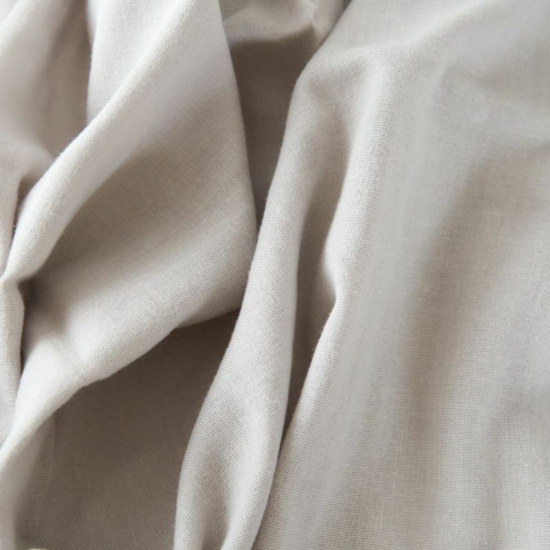 とろけるコットンダブルガーゼ#08シルバーグレー