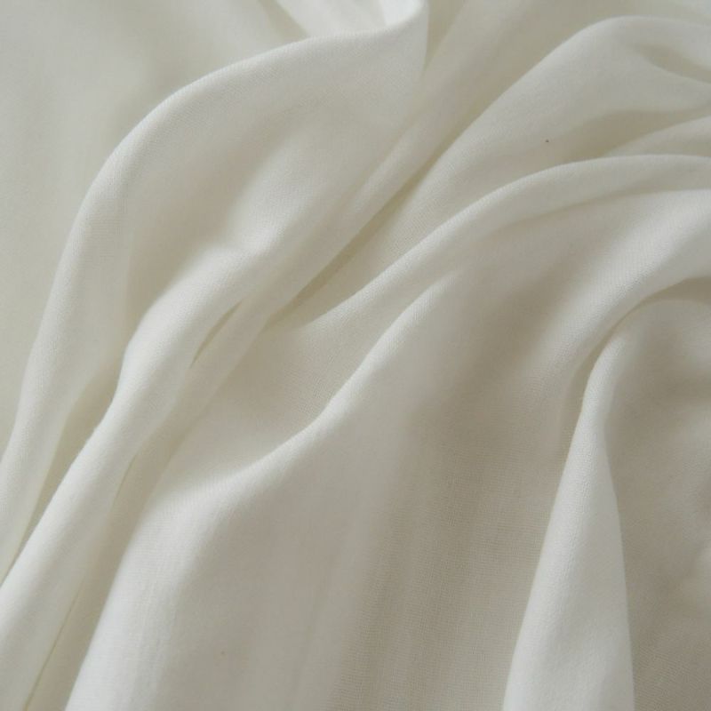 とろけるコットンダブルガーゼ#aオフホワイト