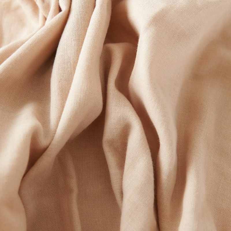 とろけるコットンダブルガーゼ#kベージュ