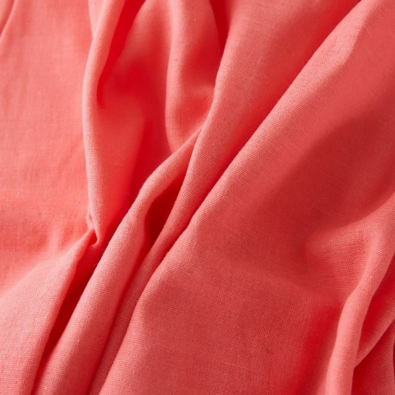 とろけるコットンダブルガーゼ#uコーラル