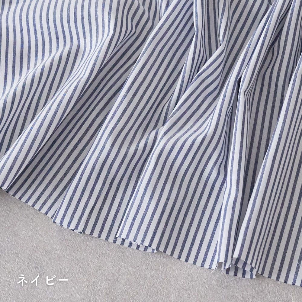 綿ポリ 2mmストライプ 画像4