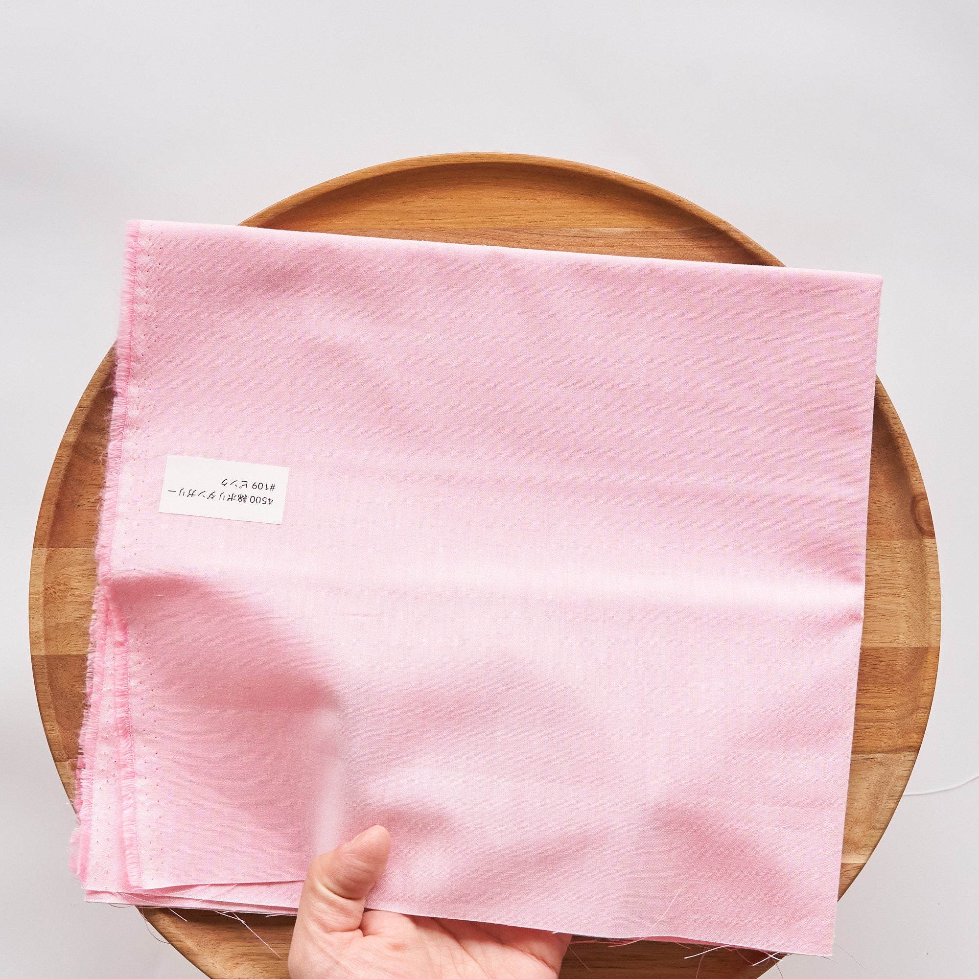 綿ポリ 交織ダンガリー #109ピンク