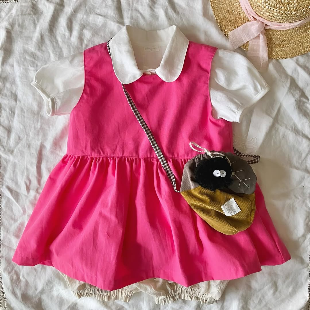 綿ポリダンガリー　無地