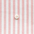 綿ポリダンガリー ストライプ#柄の大きさ_5mm#カラー_#102 サーモンピンク