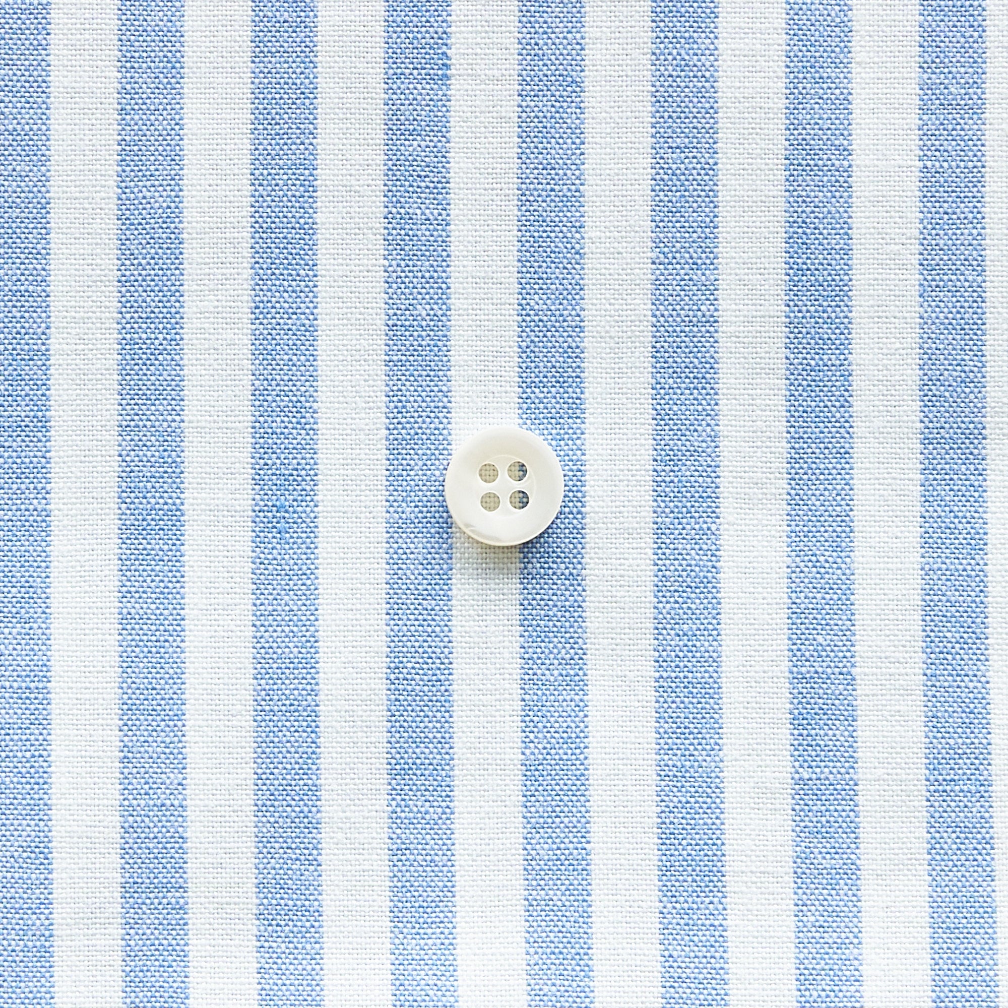 綿ポリ交織ダンガリー5mmストライプ#106 マリンブルー