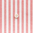 綿ポリダンガリー ストライプ#柄の大きさ_5mm#カラー_#117 トマトレッド