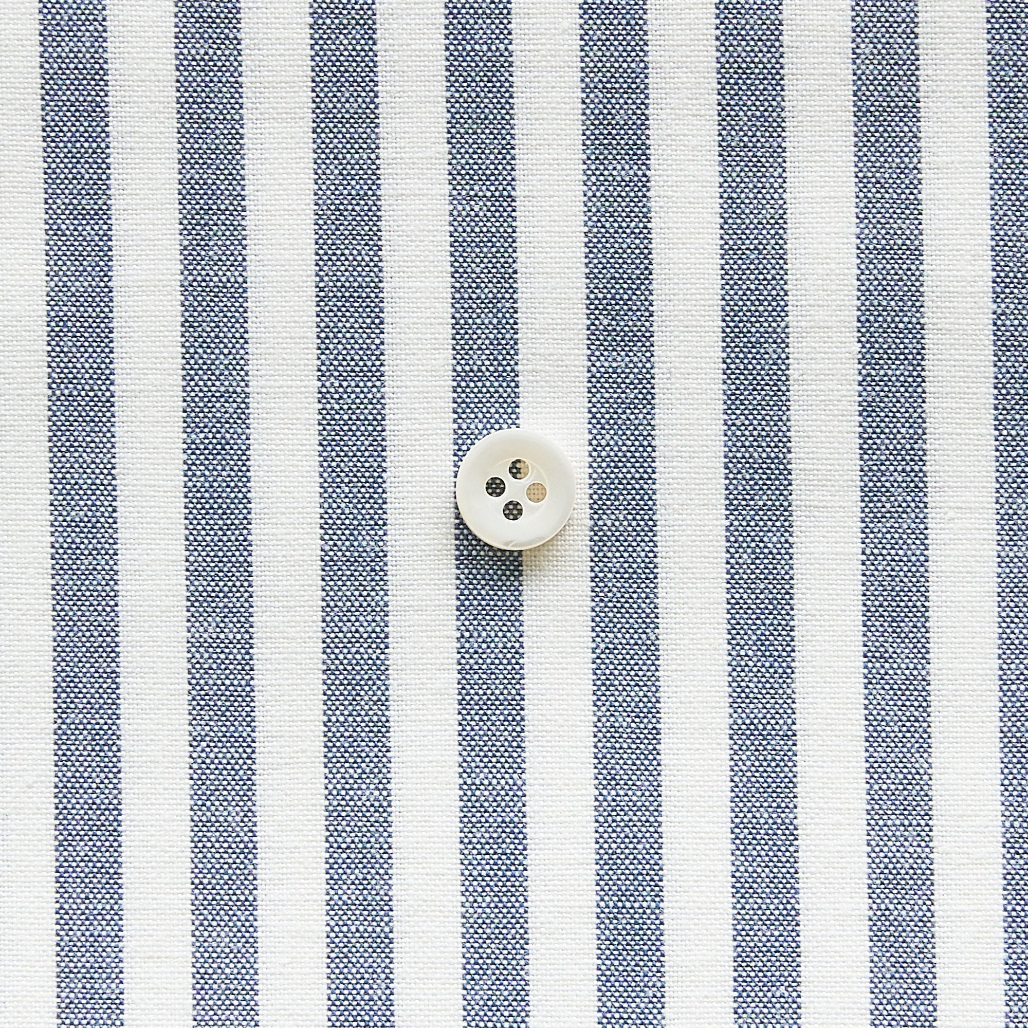 綿ポリ交織ダンガリー5mmストライプ#119 ネイビー