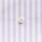 綿ポリ交織ダンガリー5mmストライプ#123 ペールラベンダー