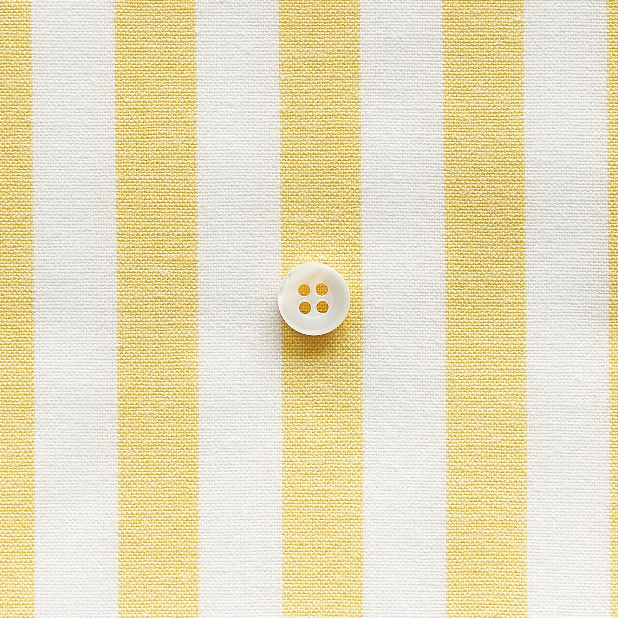 綿ポリ交織ダンガリー12mmストライプ#104 イエロー