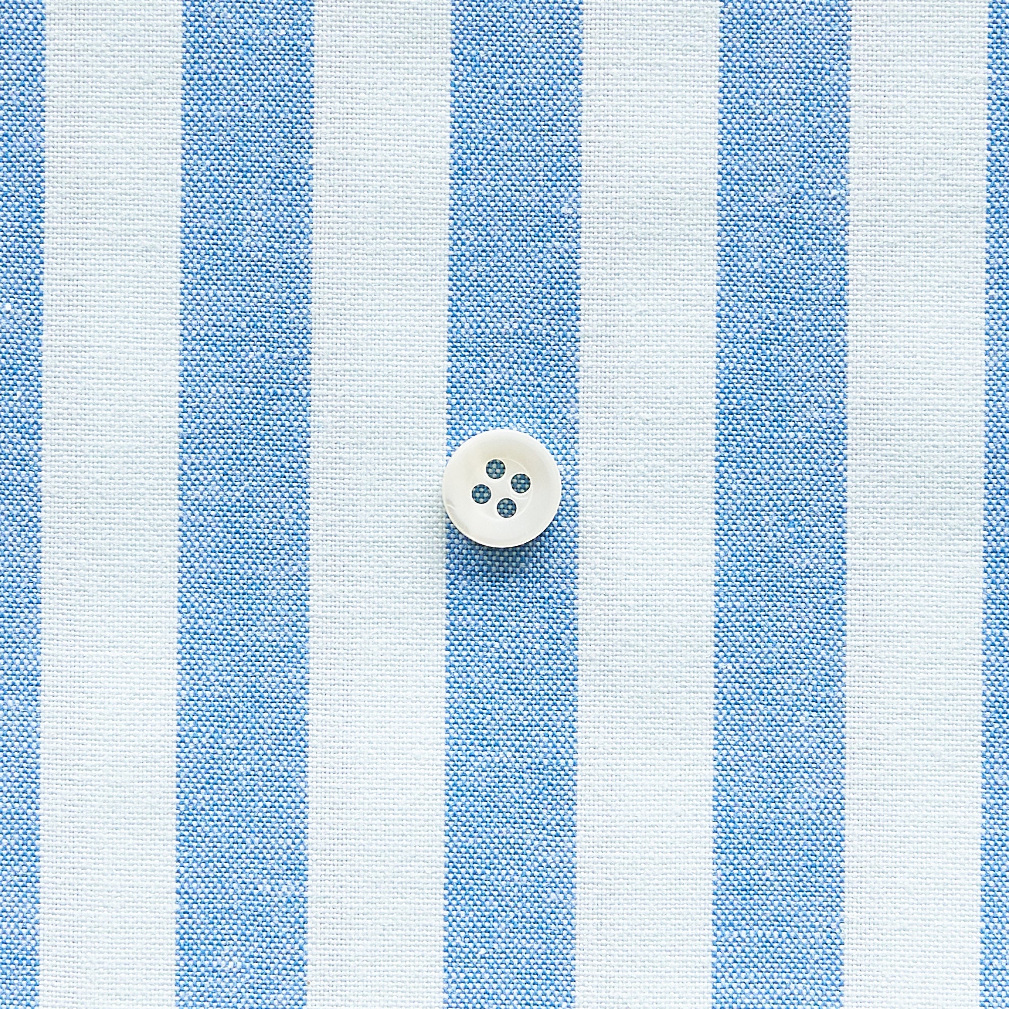 綿ポリ交織ダンガリー12mmストライプ#118 ブルー