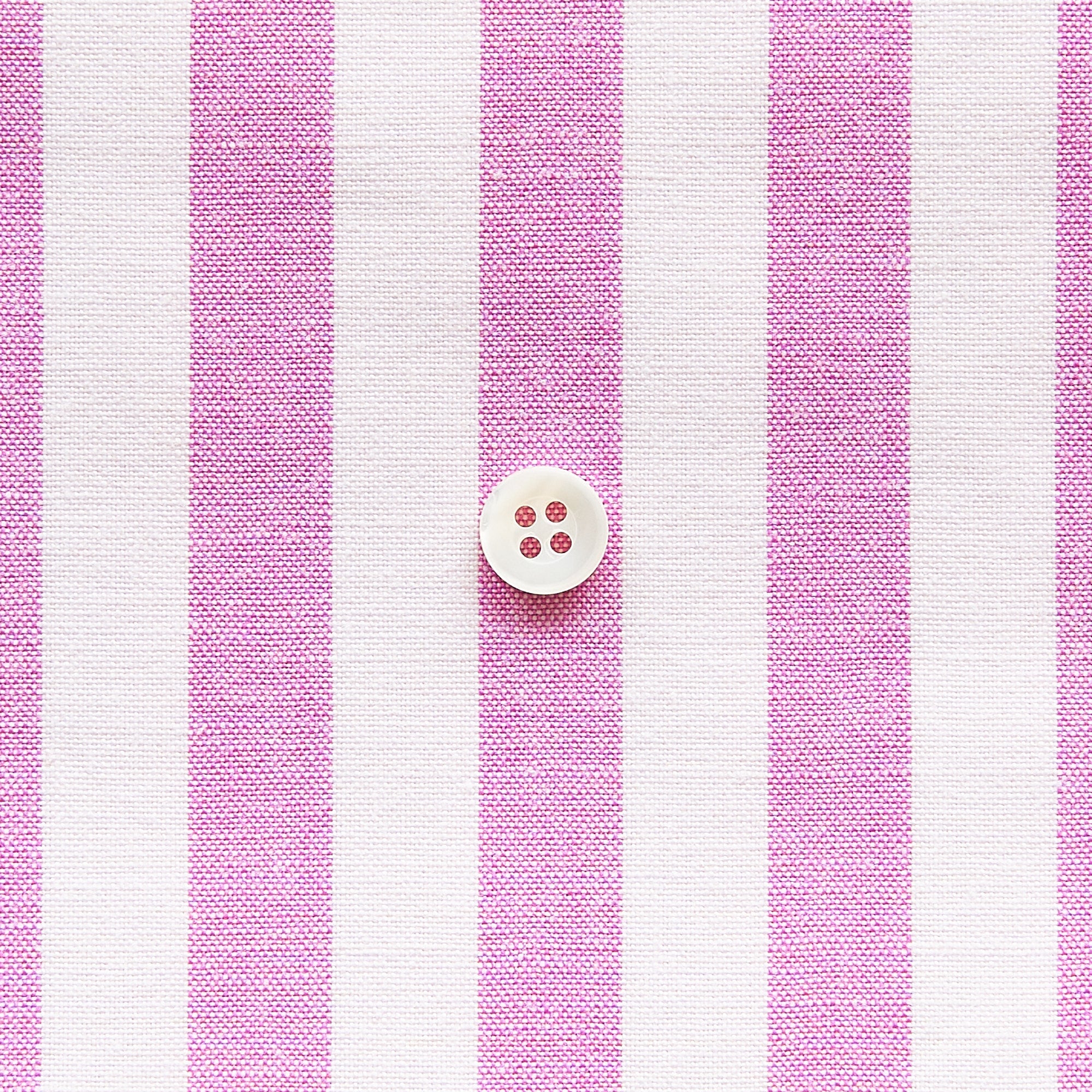 綿ポリ交織ダンガリー12mmストライプ#121 ラズベリー