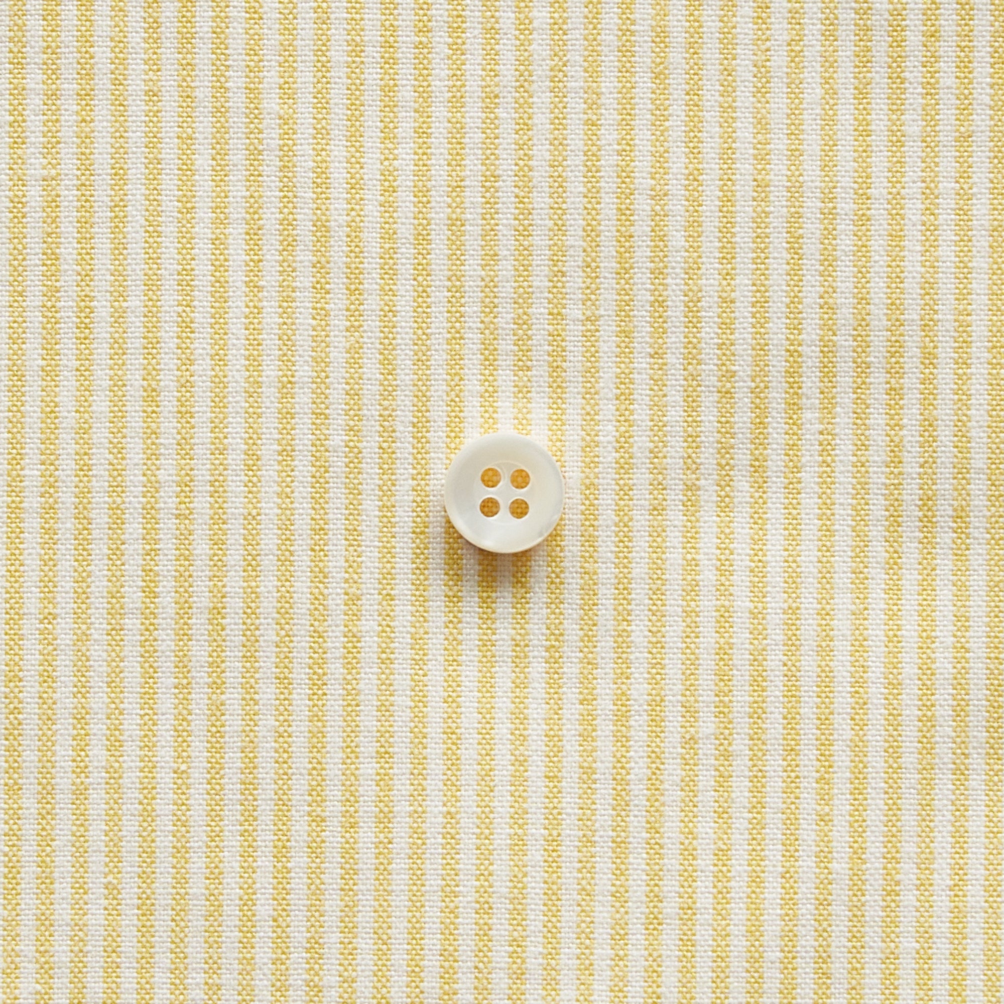 綿ポリ交織ダンガリー1.5mmストライプ#104 イエロー