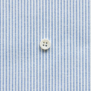綿ポリダンガリー ストライプ#柄の大きさ_1.5mm#カラー_#106 マリンブルー