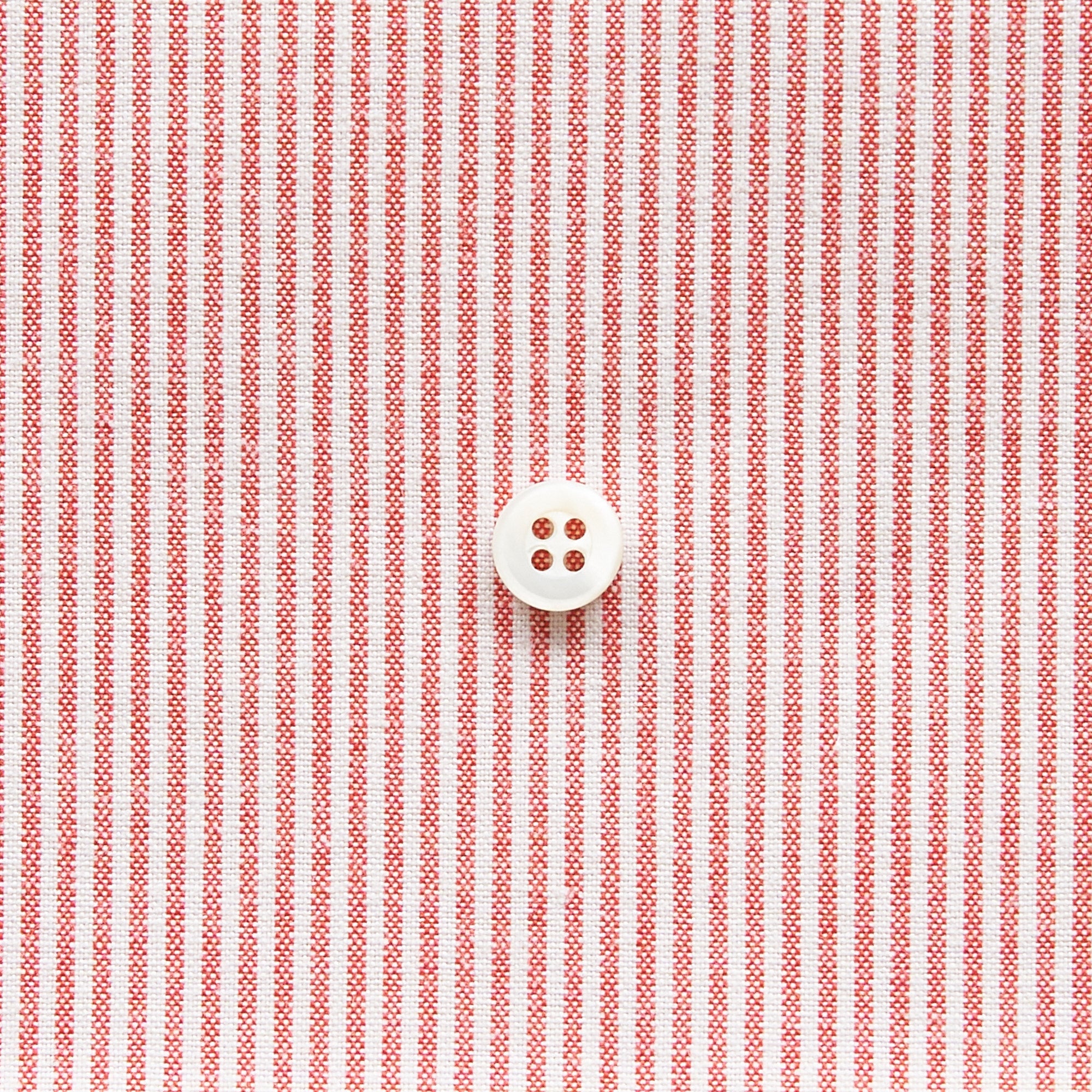 綿ポリ交織ダンガリー1.5mmストライプ#117 トマトレッド