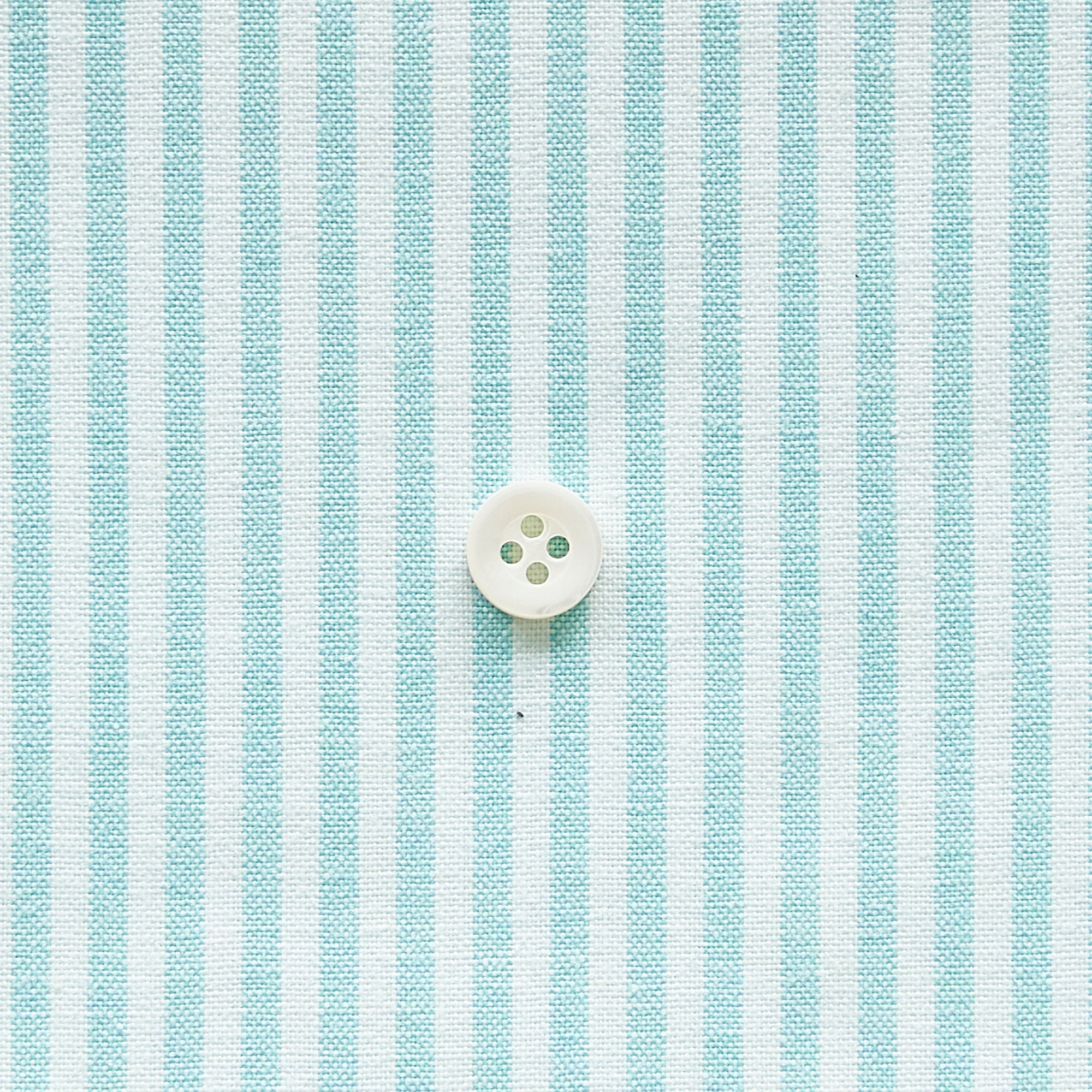 綿ポリ交織ダンガリー3mmストライプ#105 ミントグリーン