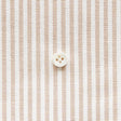 綿ポリダンガリー ストライプ#柄の大きさ_3mm#カラー_#107 ベージュ