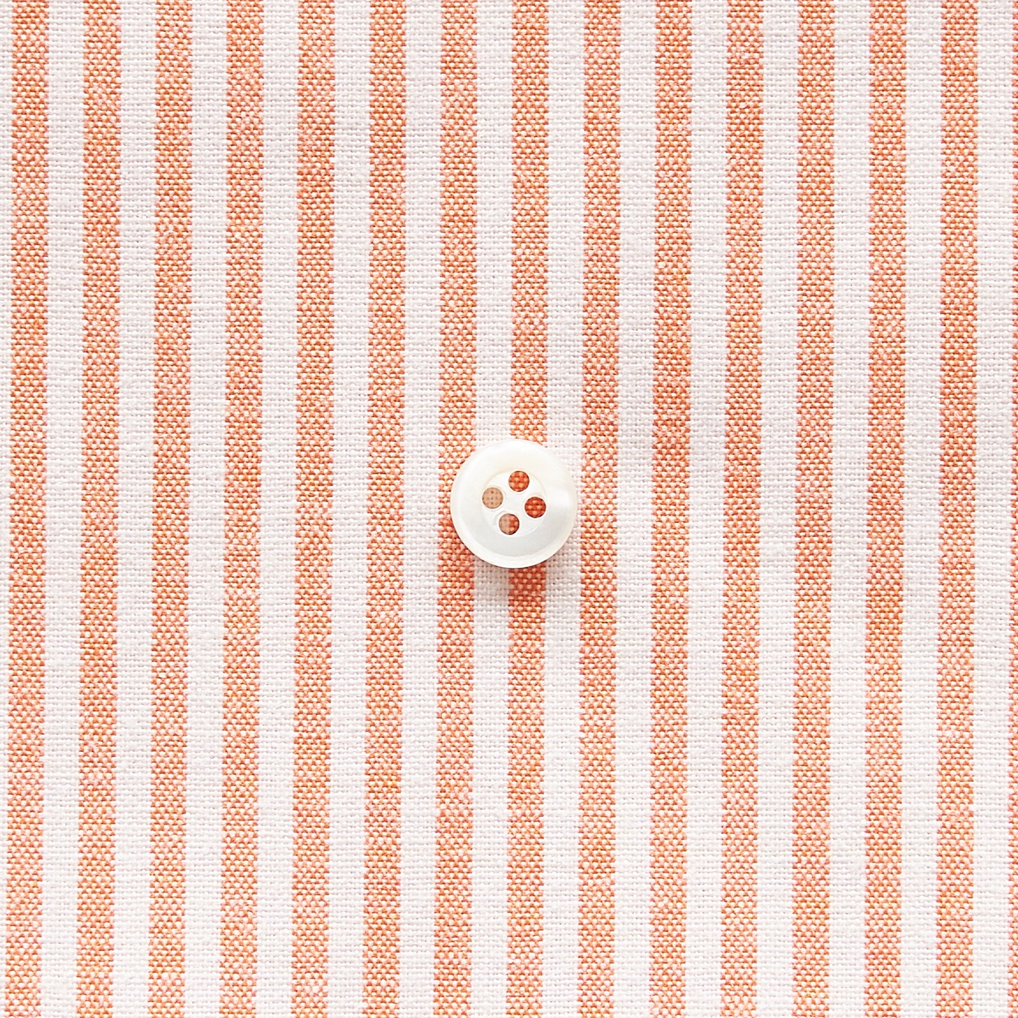 綿ポリ交織ダンガリー3mmストライプ#114 オレンジ