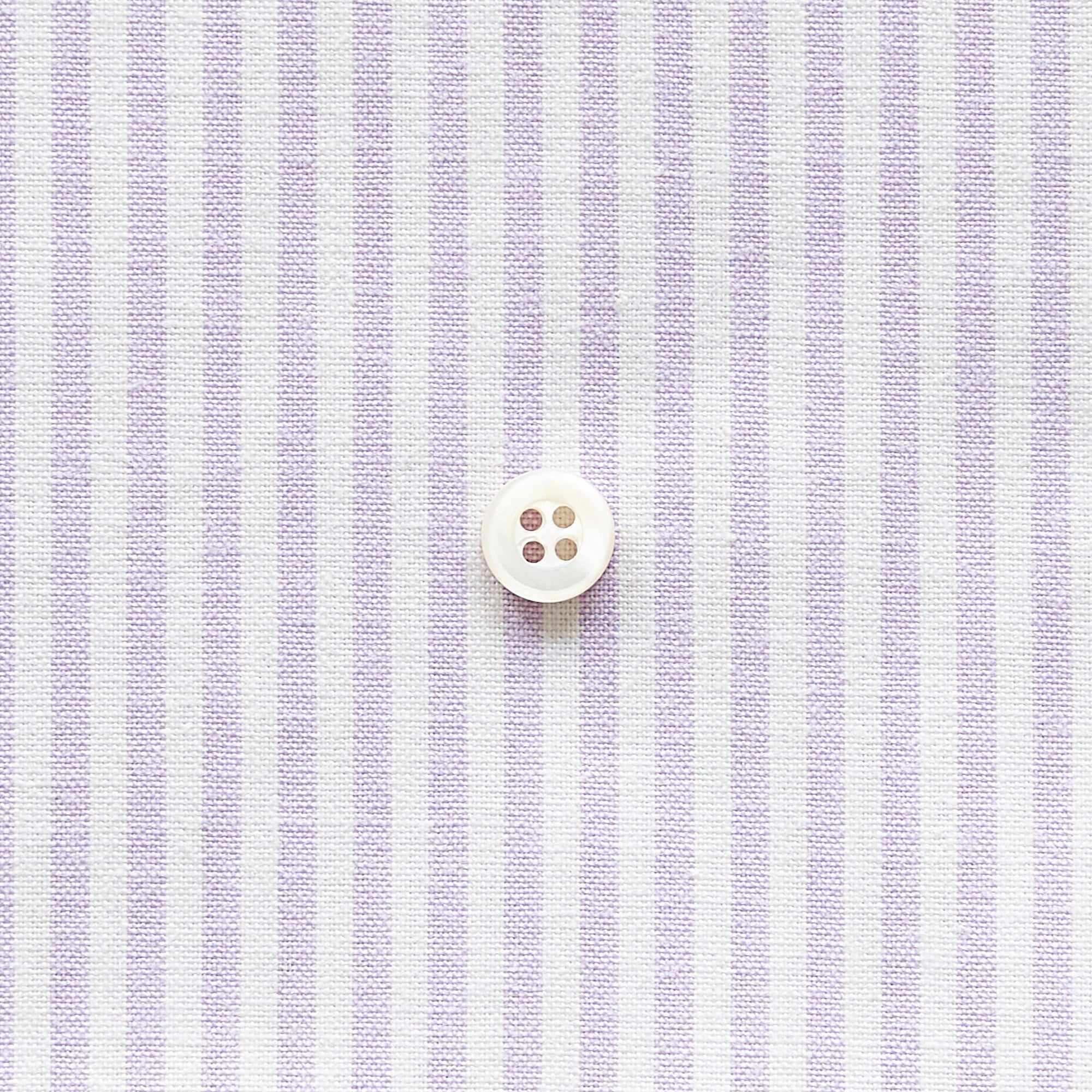 綿ポリ交織ダンガリー3mmストライプ#123 ペールラベンダー