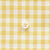 綿ポリ交織ダンガリー5mmギンガム#104 イエロー