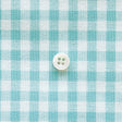 綿ポリダンガリー ギンガムチェック#柄の大きさ_5mm#カラー_#105 ミントグリーン