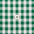 綿ポリダンガリー ギンガムチェック#柄の大きさ_5mm#カラー_#224 グリーン