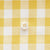綿ポリ交織ダンガリー12mmギンガム#104 イエロー
