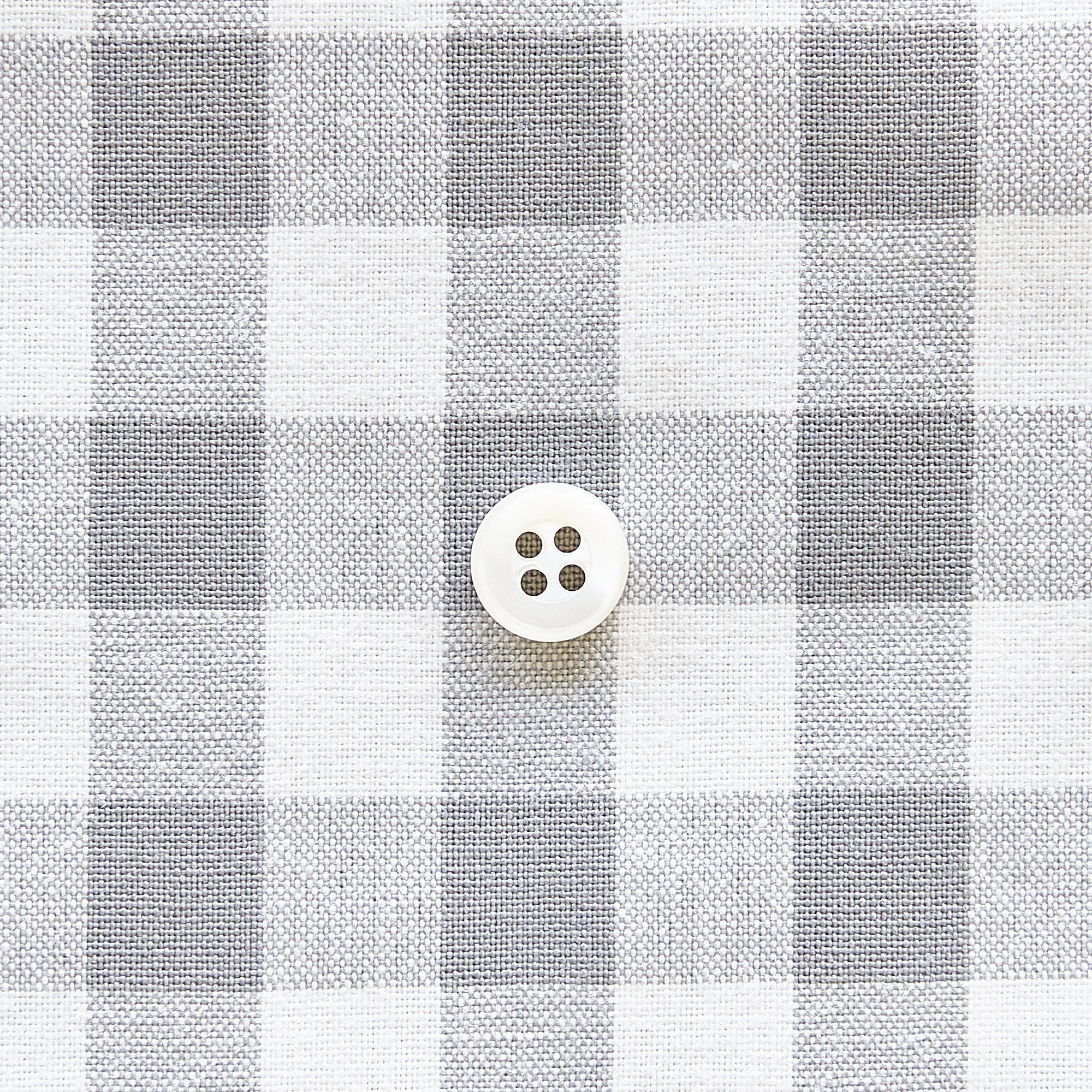 綿ポリ交織ダンガリー12mmギンガム#108 グレー