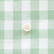 綿ポリダンガリー ギンガムチェック#柄の大きさ_12mm#カラー_#126 スプリンググリーン