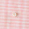 綿ポリ交織ダンガリー1.5mmギンガム#102 サーモンピンク