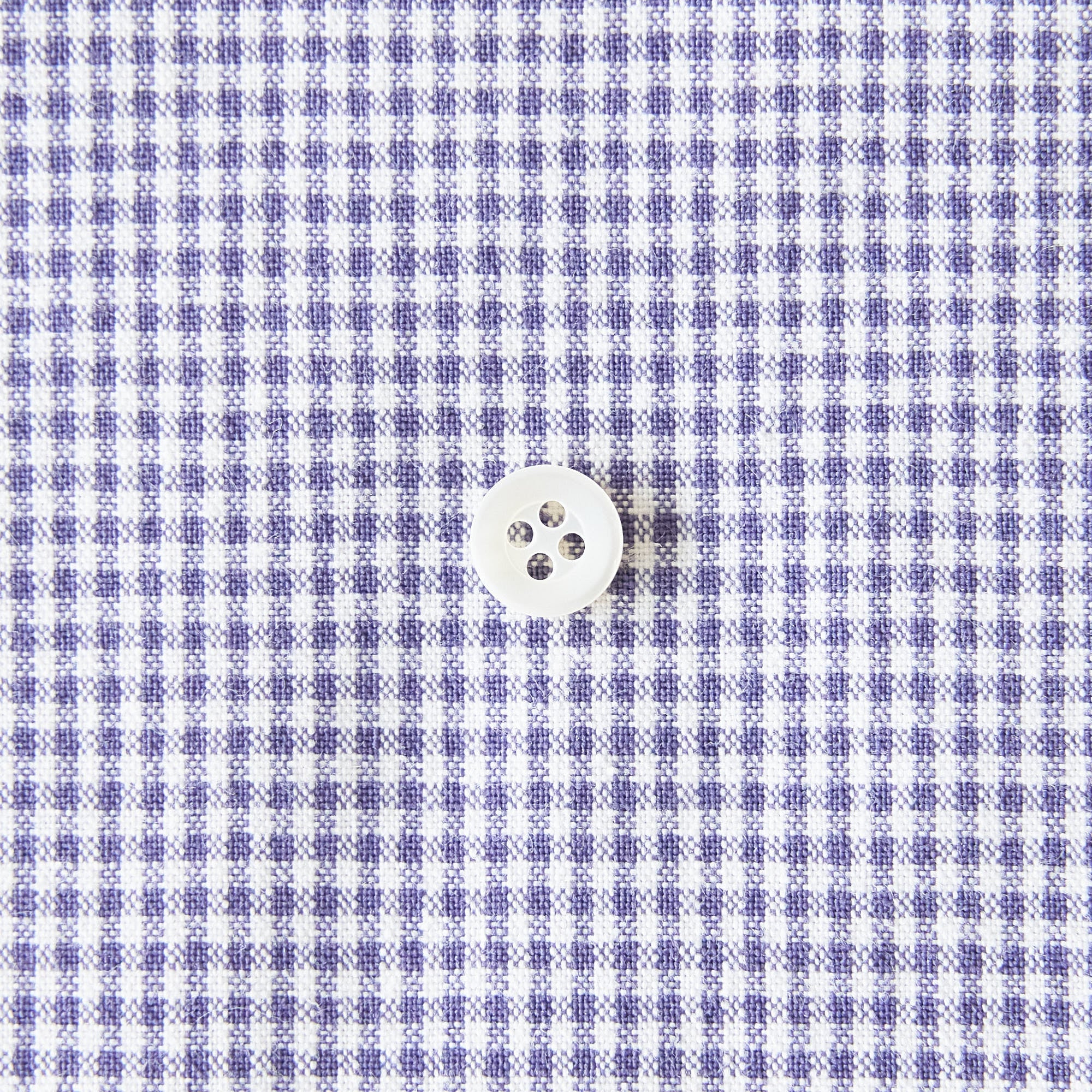 綿ポリ交織ダンガリー1.5mmギンガム#110 パープル