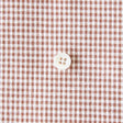 綿ポリダンガリー ギンガムチェック#柄の大きさ_1.5mm#カラー_#116 ココア