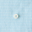 綿ポリダンガリー ギンガムチェック#柄の大きさ_1.5mm#カラー_#124 アクアブルー
