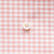 綿ポリ交織ダンガリー3mmギンガム#102 サーモンピンク