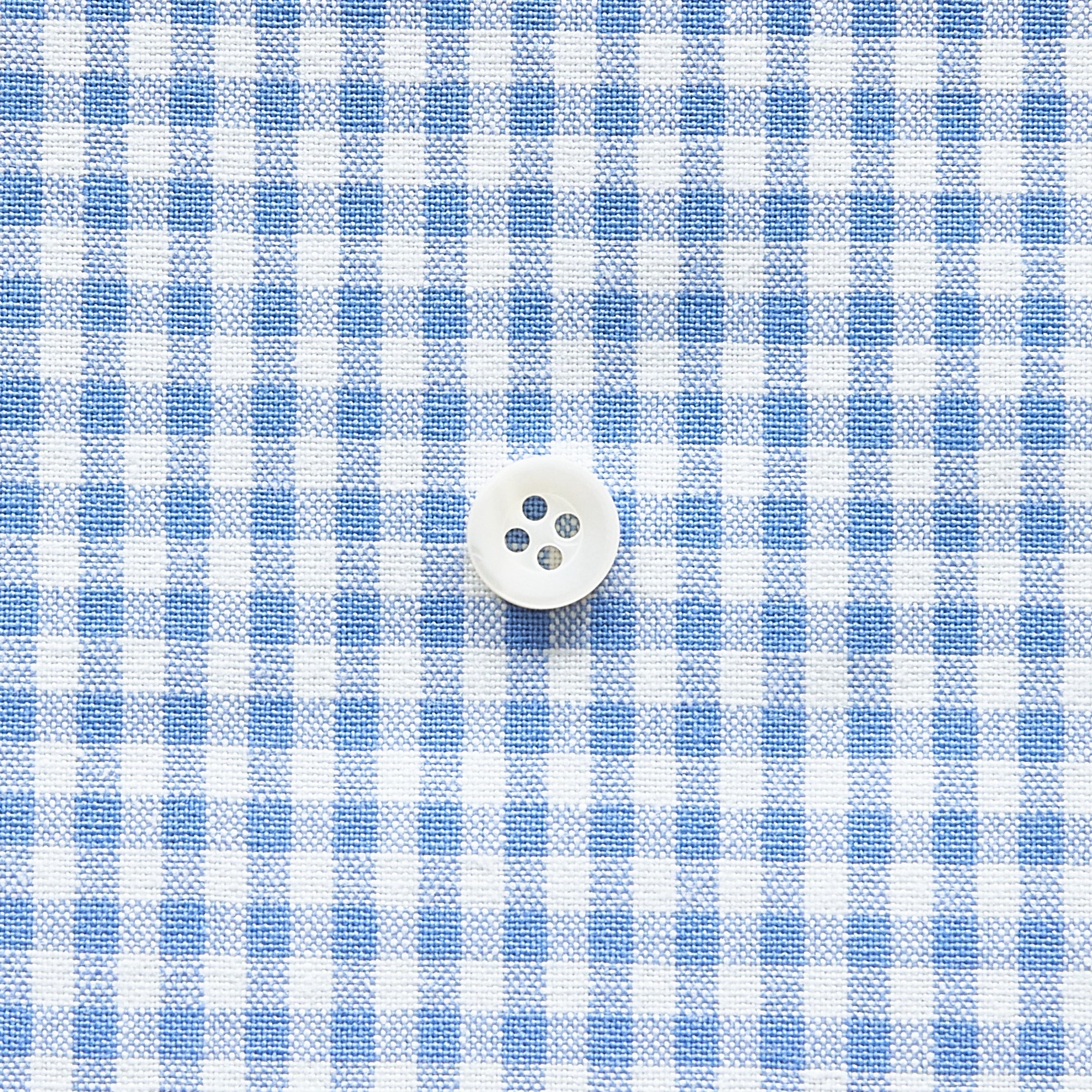 綿ポリ交織ダンガリー3mmギンガム#106 マリンブルー