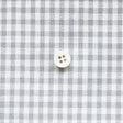 綿ポリダンガリー ギンガムチェック#柄の大きさ_3mm#カラー_#108 グレー