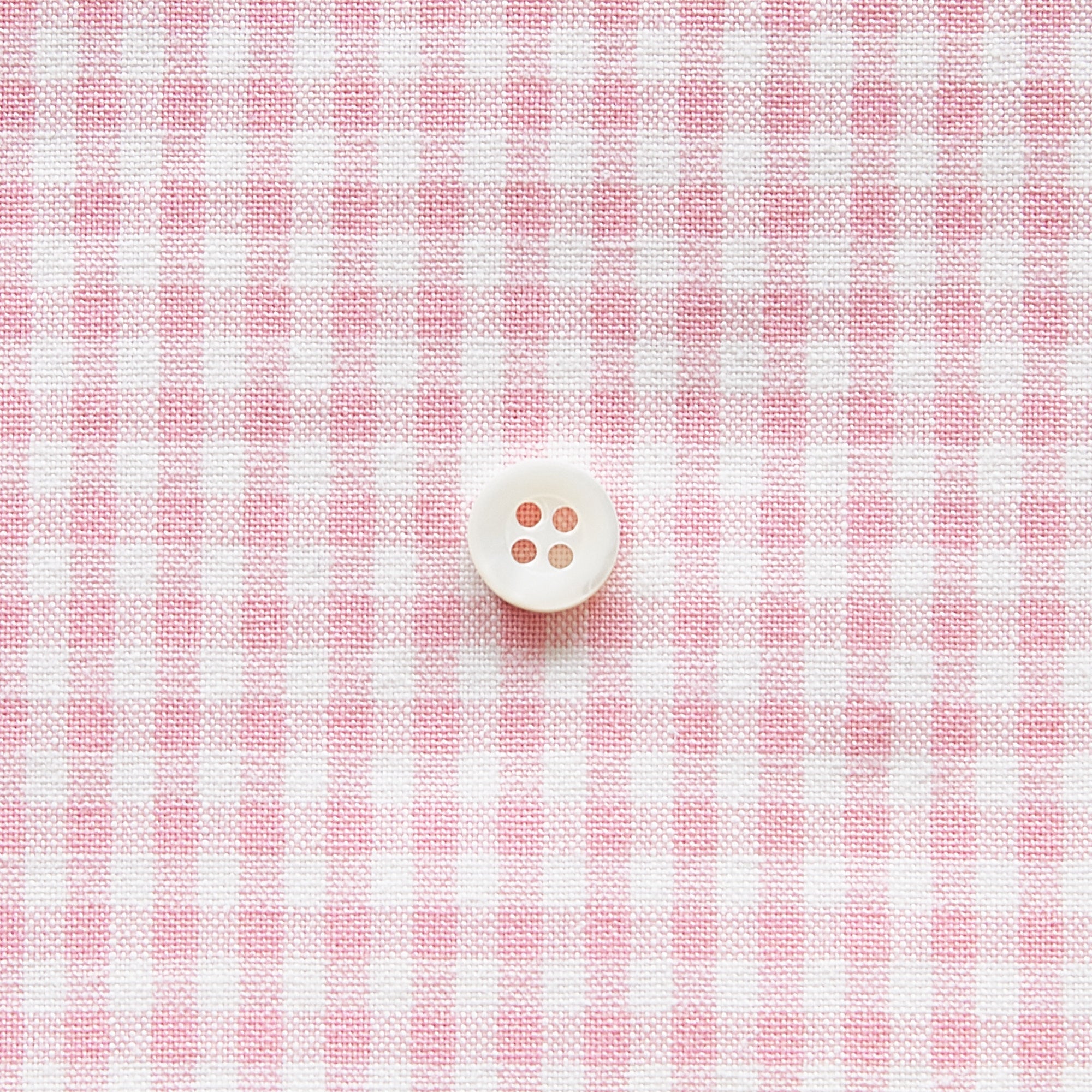 綿ポリ交織ダンガリー3mmギンガム#109ピンク
