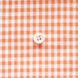 綿ポリダンガリー ギンガムチェック#柄の大きさ_3mm#カラー_#114 オレンジ