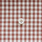 綿ポリ交織ダンガリー3mmギンガム#116 ココア