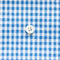綿ポリ交織ダンガリー3mmギンガム#118 ブルー