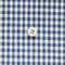 綿ポリ交織ダンガリー3mmギンガム#119 ネイビー