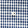 綿ポリダンガリー ギンガムチェック#柄の大きさ_3mm#カラー_#119 ネイビー