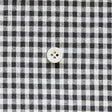 綿ポリダンガリー ギンガムチェック#柄の大きさ_3mm#カラー_#120 ダークグレー