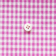 綿ポリダンガリー ギンガムチェック#柄の大きさ_3mm#カラー_#121 ラズベリー