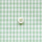 綿ポリ交織ダンガリー3mmギンガム#126 スプリンググリーン