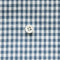 綿ポリ交織ダンガリー3mmギンガム#203 ティールブルー