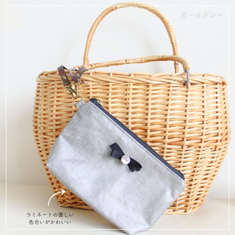 綿ポリ ラミネート 防水 撥水 ギンガムチェック