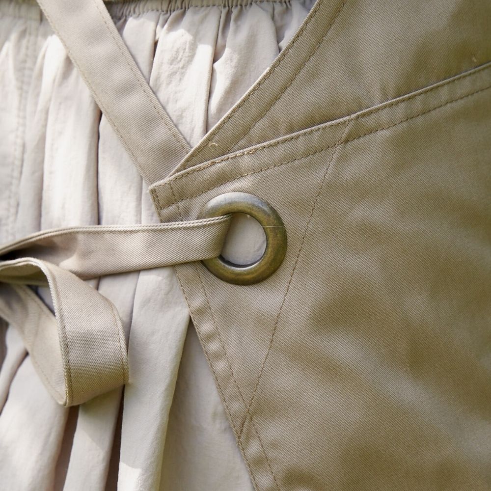 5-011男女共用アウトドアエプロンの型紙