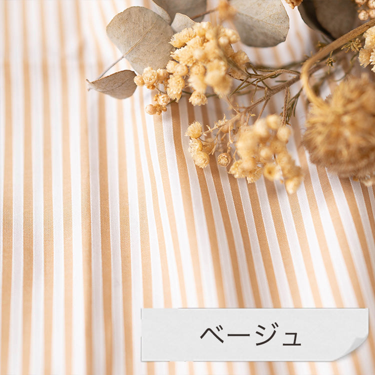 コットン コードストライプ