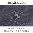 撥水ナイロンタフタ 撥水で汚れにくい