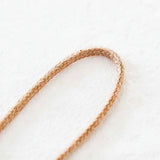 オーガニックコットン　3mm/5mm 丸紐 7color 1m単位